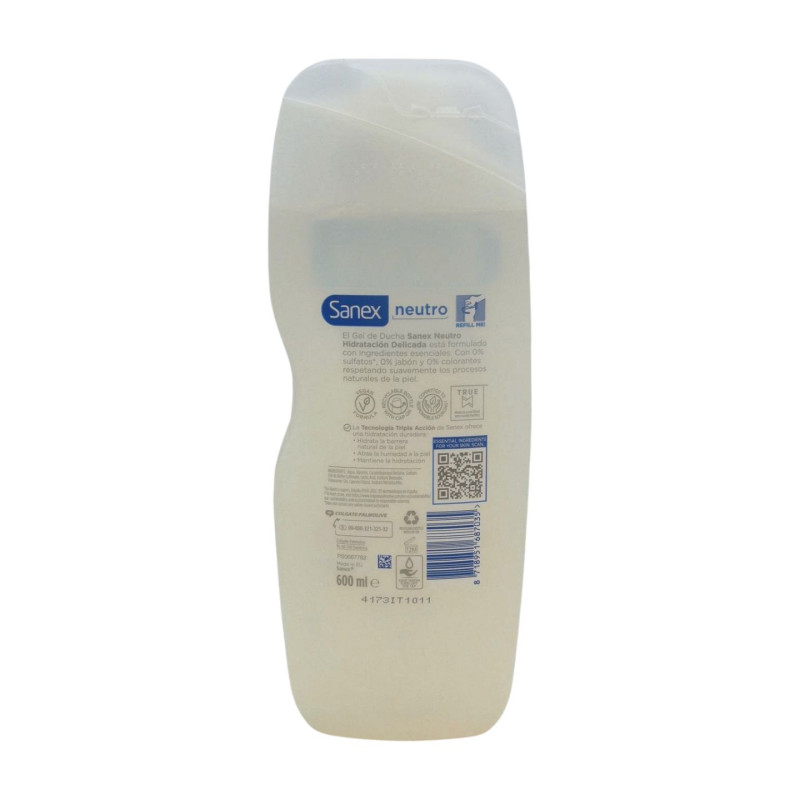 Gel 600 ml Neutro Hidratacion Delicada
