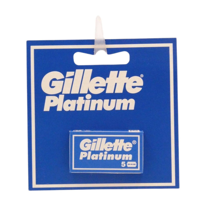 Gillette Platinium Hojas De Afeitar 5 Ud