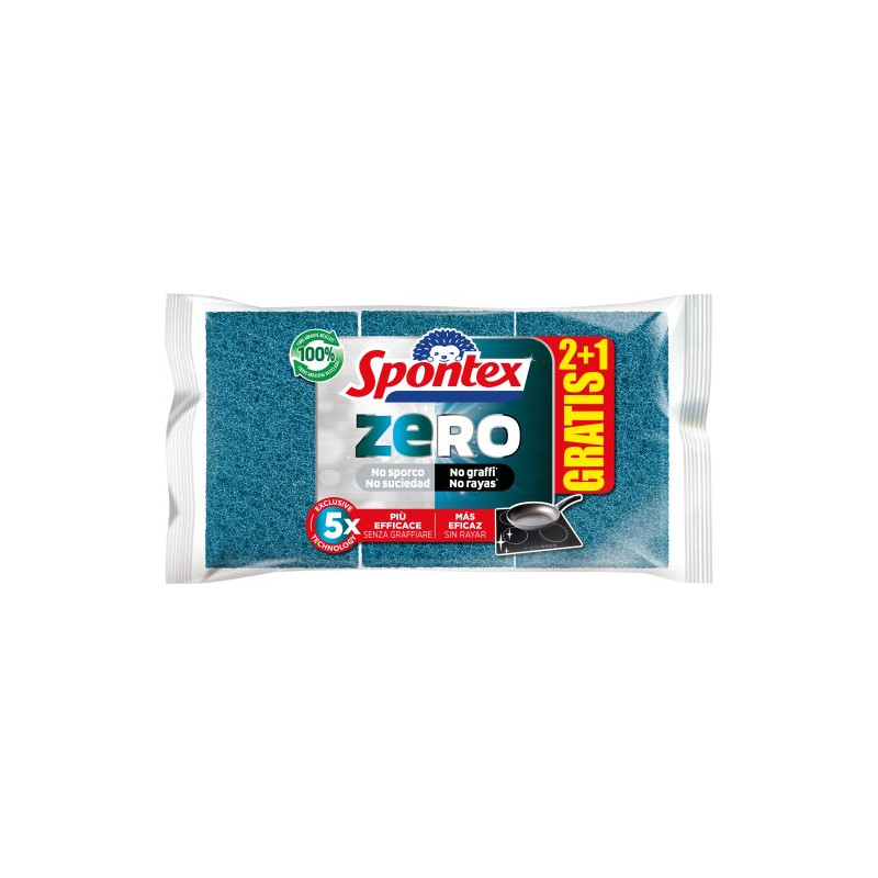 Estropajo Zero Cocina (2+1 Ud.)