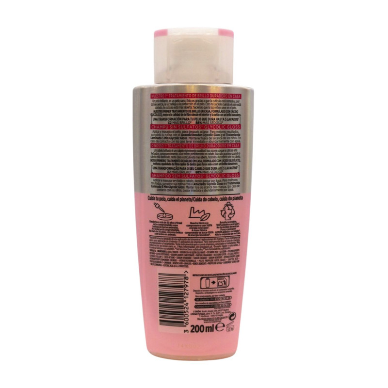 Glycolic Gloss Champu 200 ml Color