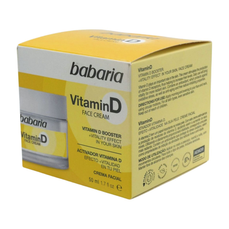 Face Crema Tarro 50 ml Vitamin D