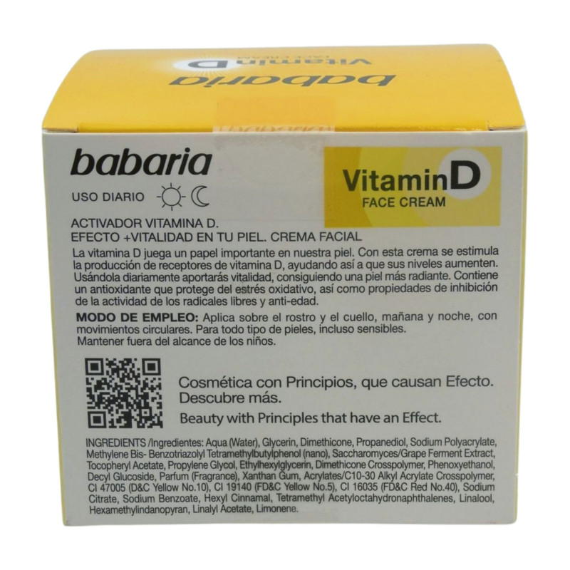 Face Crema Tarro 50 ml Vitamin D