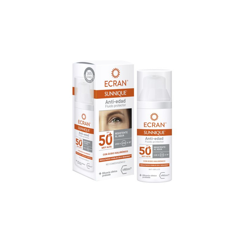 Crema Protector Solar Antiedad 50 ml Spf50+