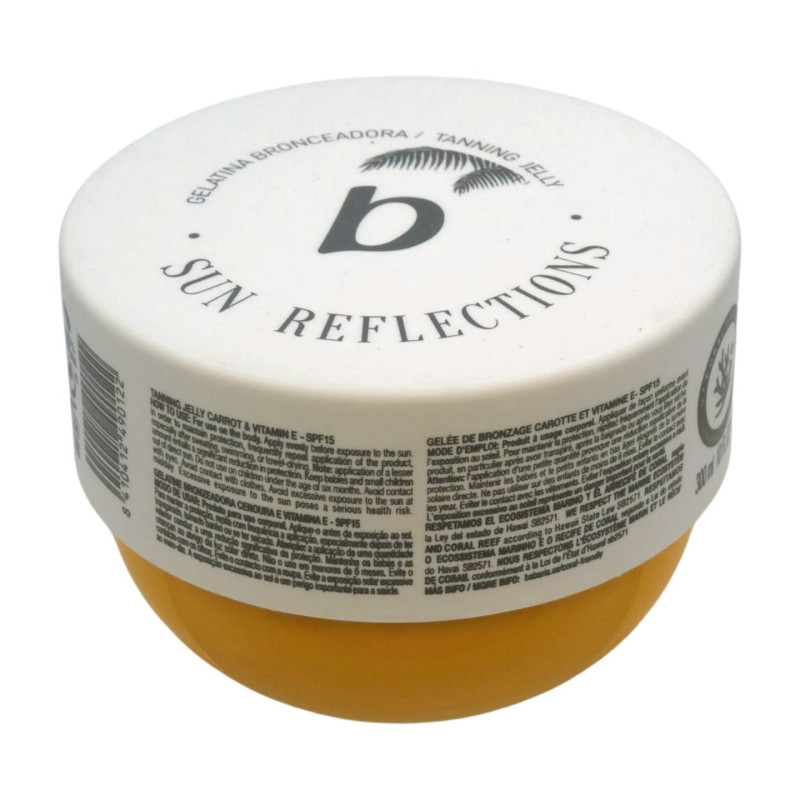 Bronceador Solar Gelatina Tarro 300 ml Spf15 Zanahoria