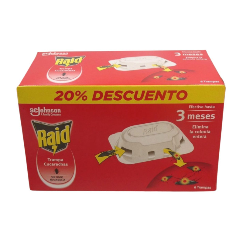 Cebo Cucarachas Exterminador (6 Ud.)