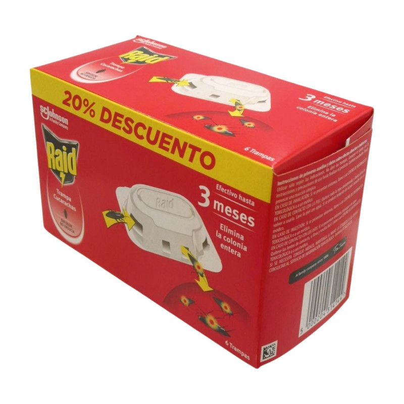 Cebo Cucarachas Exterminador (6 Ud.)