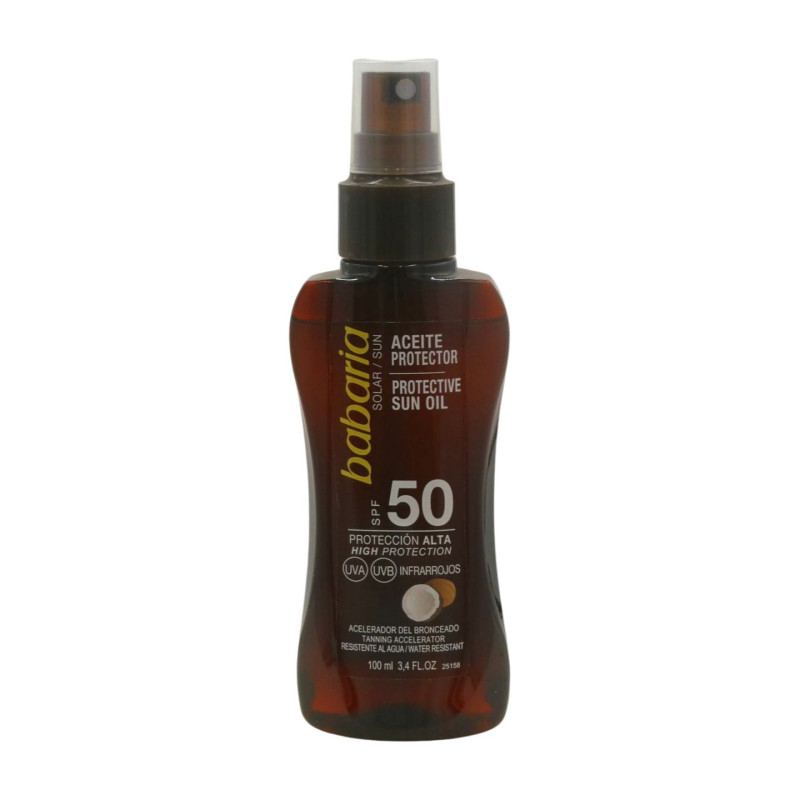 Protector Solar Viaje Aceite Coco 100 ml Spf 50