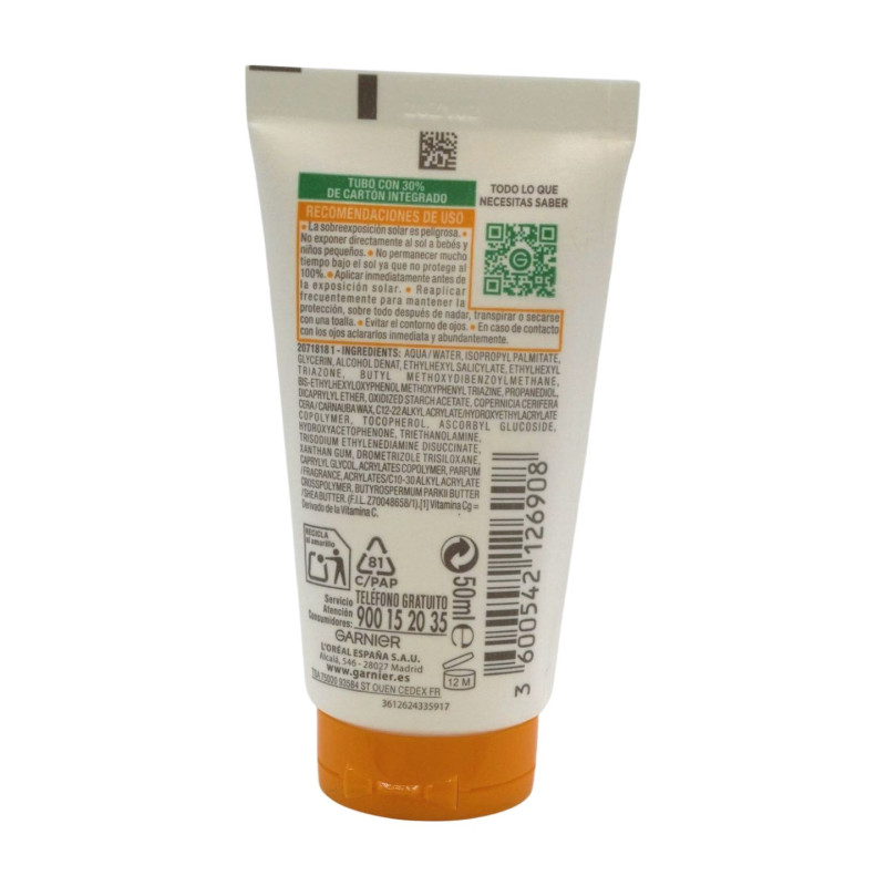 Leche Protector Solar Viaje 50 ml Spf 50