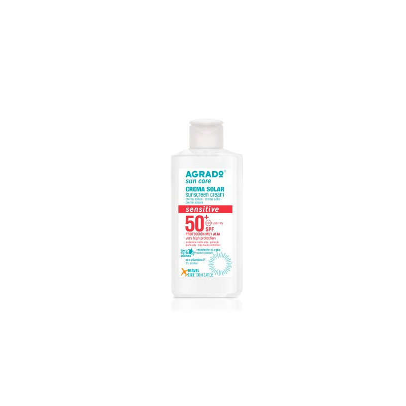 Viaje Crema Solar 100 ml Spf50 Piel Sensible