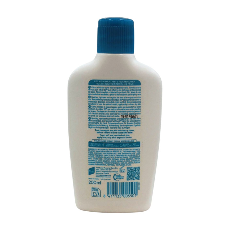 Aftersun Leche Reparadora 200 ml Hidratante 
