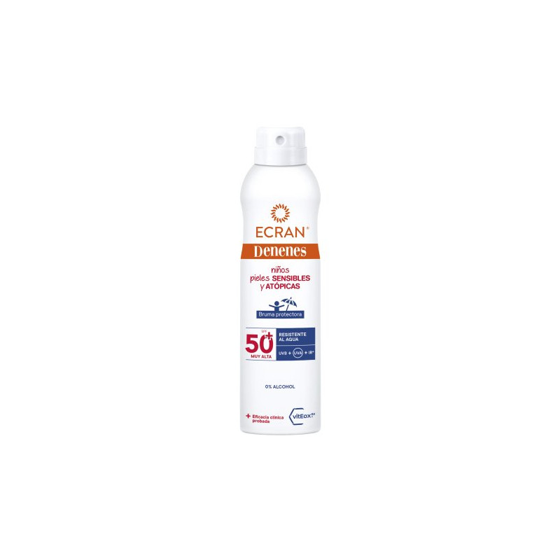 Protector Solar Denenes Niños Aerosol 250 ml Spf50+