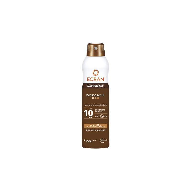 Protector Solar Aceite Aerosol 250 ml Spf10 Bruma