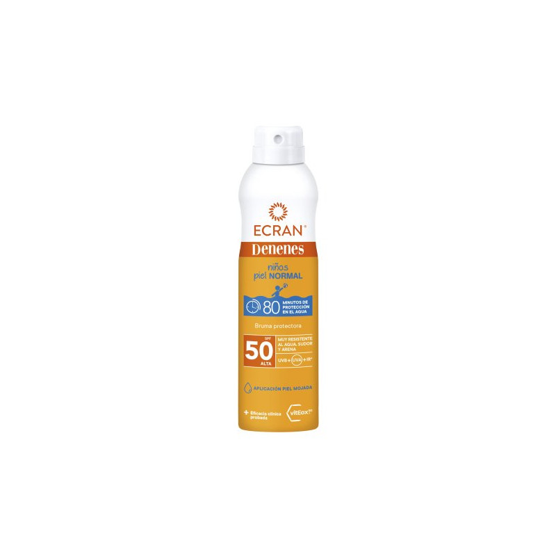 Protector Solar Denenes Niños 250 ml Spf50+ Aerosol