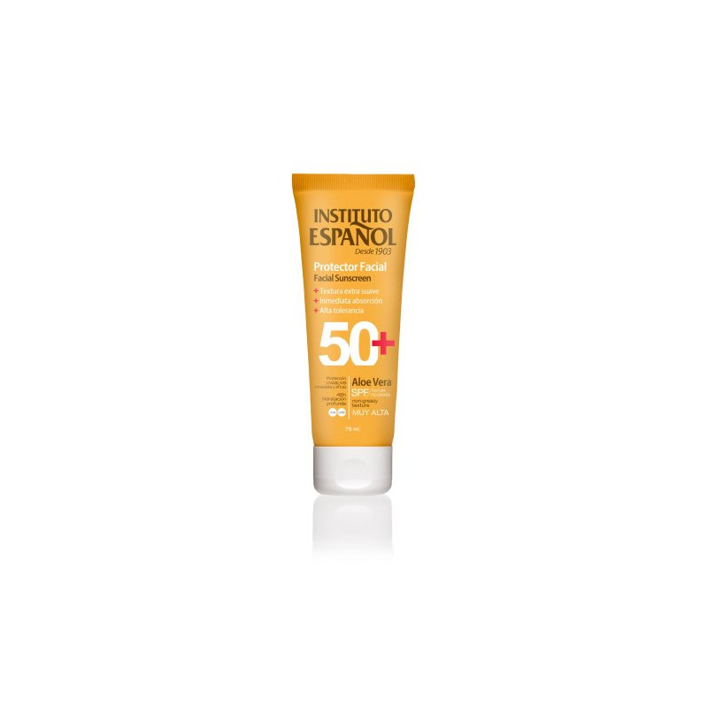 Protector Solar Facial Aloe Spf 50+ 75 ml