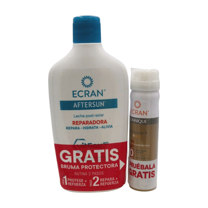 Aftersun Leche 400 ml + Spray Spf 30 Viaje