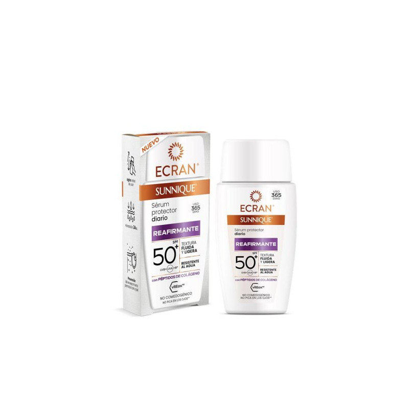 Sunnique Crema Facial Serum Colageno 40 ml Spf50+