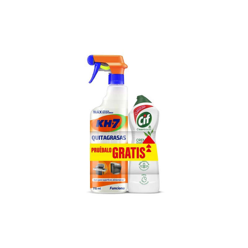 Quitagrasas Pistola 715 ml + Cif Blanco 250 ml 