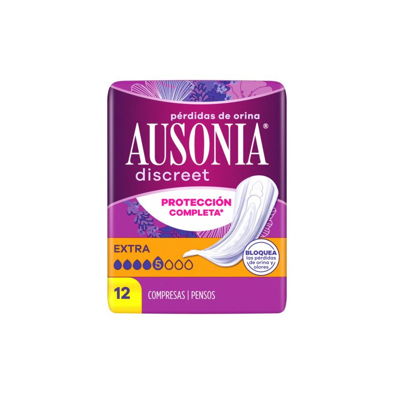 Compresas Discreet Extra (12 Ud.)
