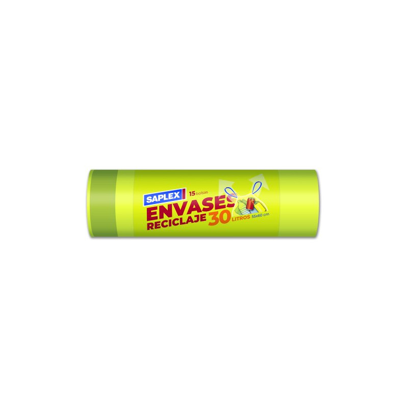 Bolsa Cierra Facil 55x60 (15 Ud.) 30 Litros