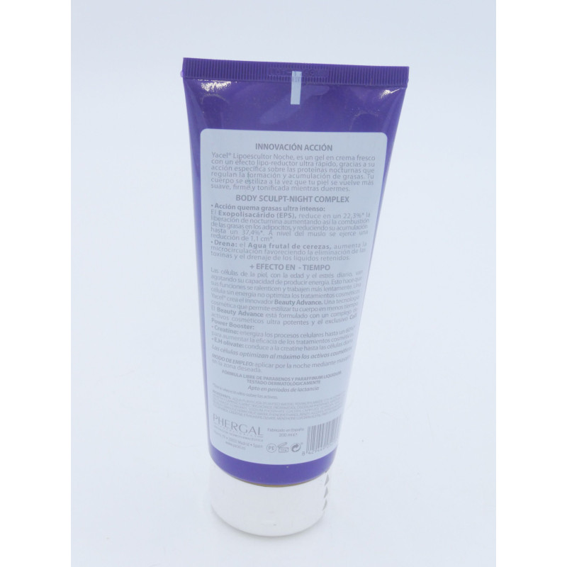 Gel Reductor Intensivo Noche 200 ml