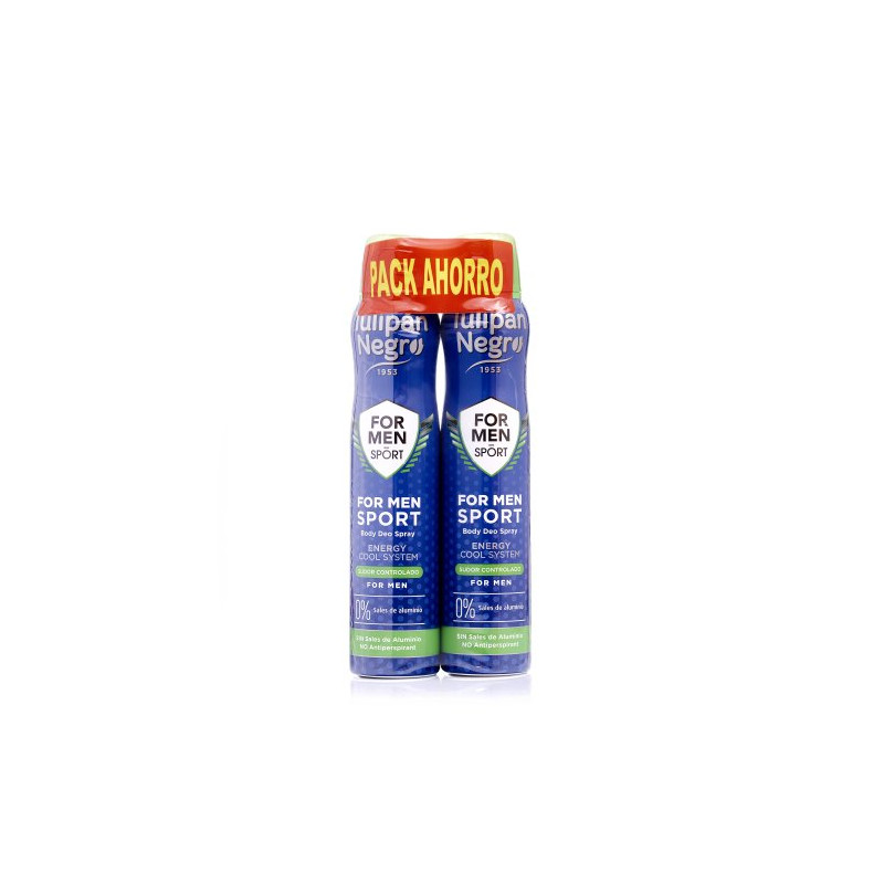 Desodorante Spray 200 ml Sport Men Duplo (2 Ud.)
