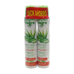 Desodorante Spray 200 ml Aloe Vera Duplo (2 Ud.)
