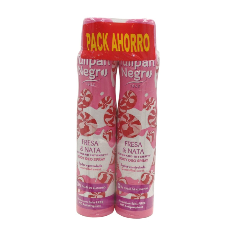 Desodorante Spray 200 ml Fresa Duplo (2 Ud.)