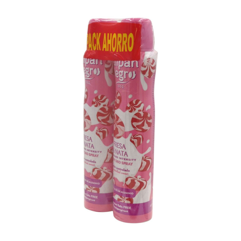 Desodorante Spray 200 ml Fresa Duplo (2 Ud.)