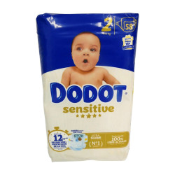 Pañales Sensitive (T/2) (58 Ud.) 4-8 Kilos
