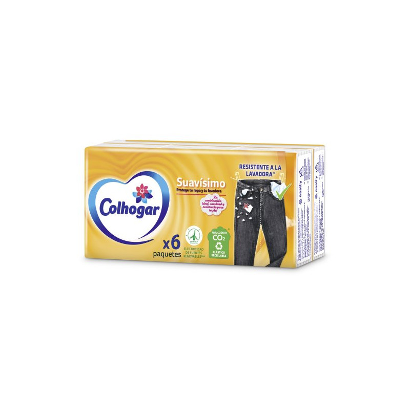Pañuelos Compack Blanco (6 Paquetes) 