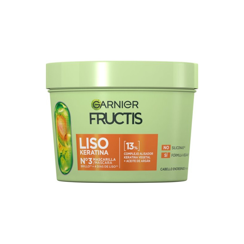 Mascarilla Liso Keratina 370 ml Argan