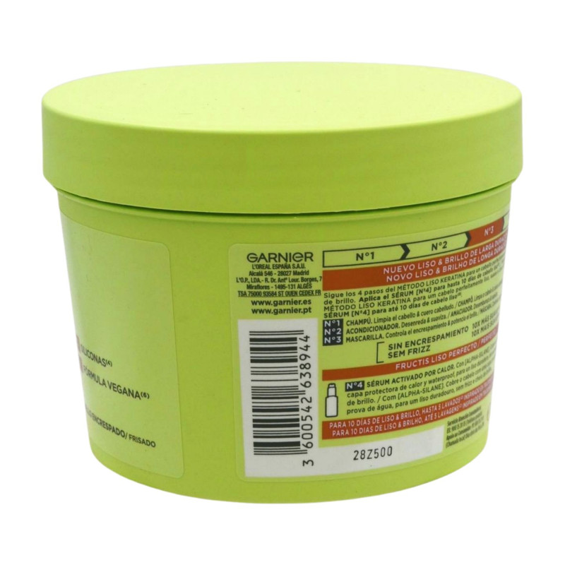Mascarilla Liso Keratina 370 ml Argan