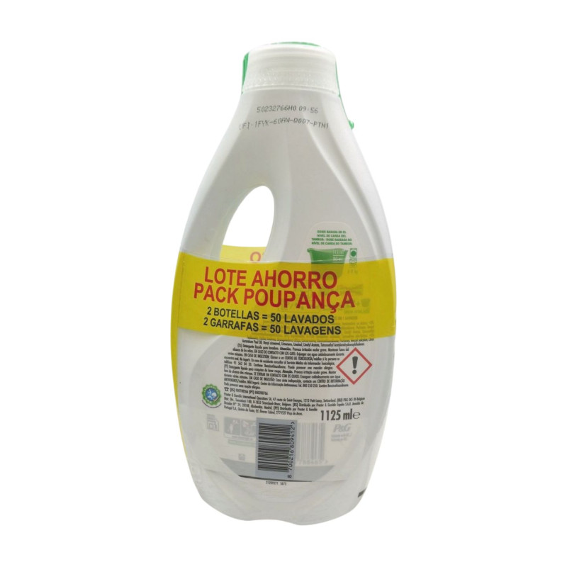 Detergente Liquido Regular (2x25 Dosis) Duplo