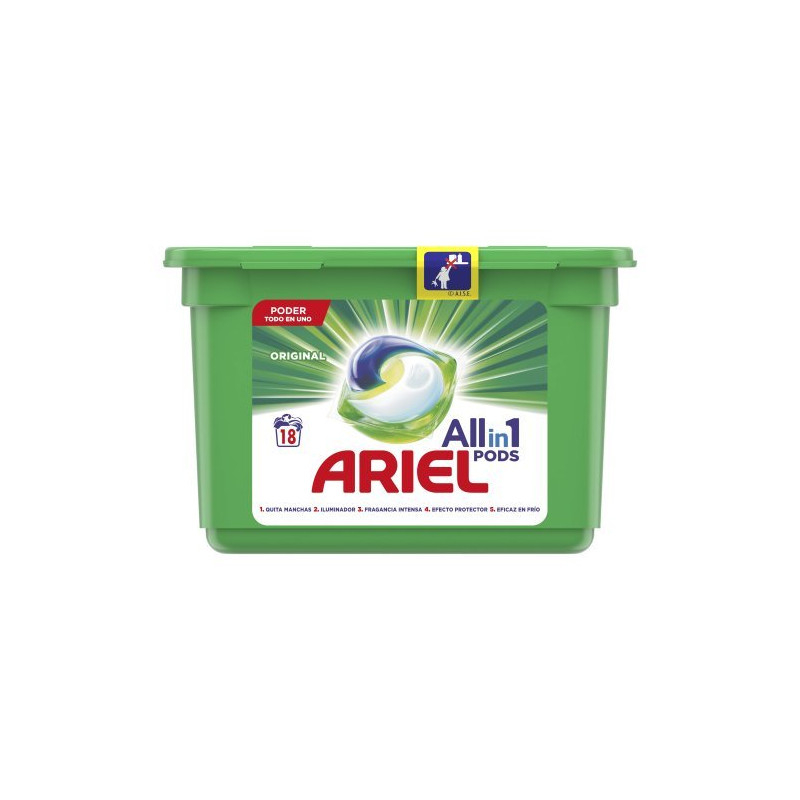 3en1 Pods Detergente (18 Dosis) 