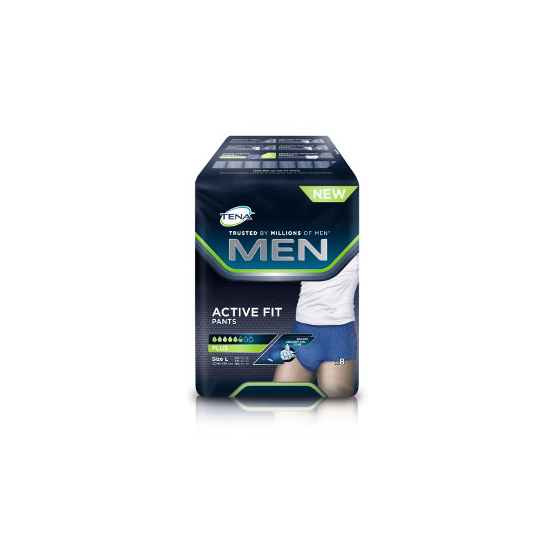 Pants Active Fit Talla L (8 Ud.) 4.5G