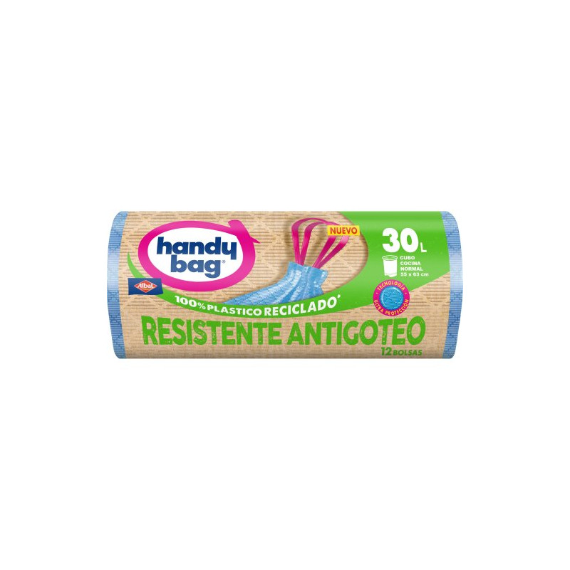 Bolsa De Basura Antigoteo 30 L (12 Ud.)