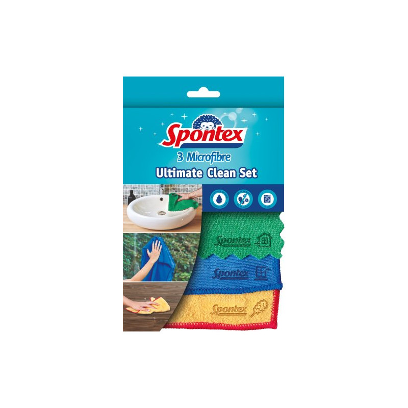 Bayeta Micfrofibre Surtidas (3 Uds.)