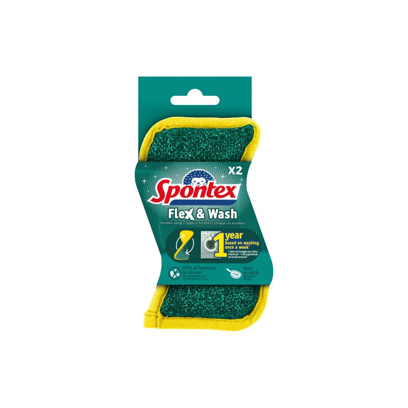 Estropajo/Bayeta Flex&Wash (2 Ud.)