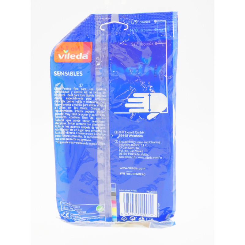 Guantes Sensibles Talla 9 Grande
