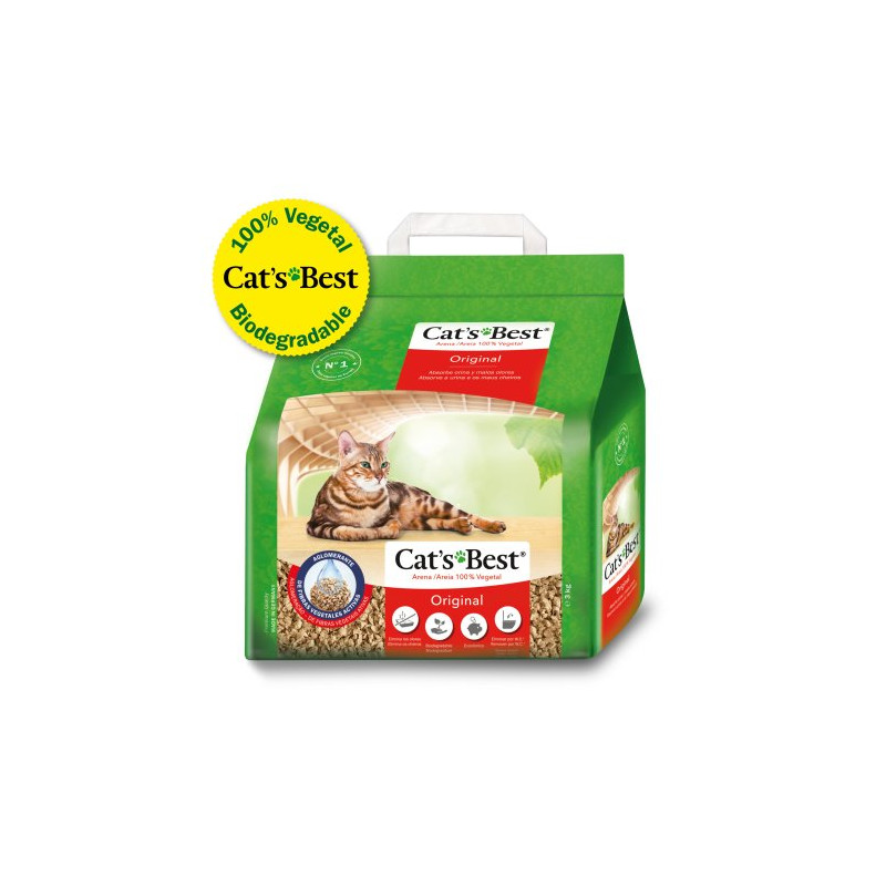 Arena Gatos 100% Vegetal 3 Kg