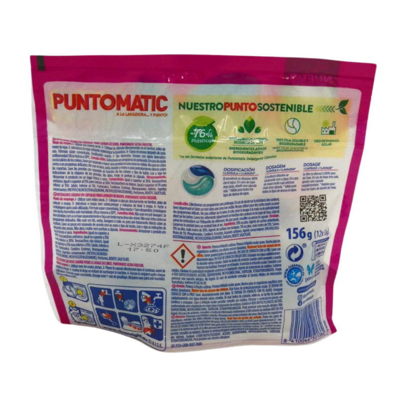 Detergente Caps 3en1 (12 Dosis)