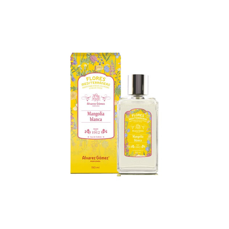 Colonia Flores Mediterraneas 150 ml Magnolia Blanca