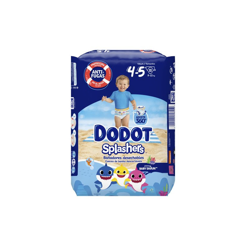Pañal Splashers T(4-5) 9-15 Kg 11 Ud