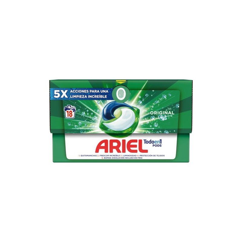 3-In-1 Pods Detergente En Capsulas