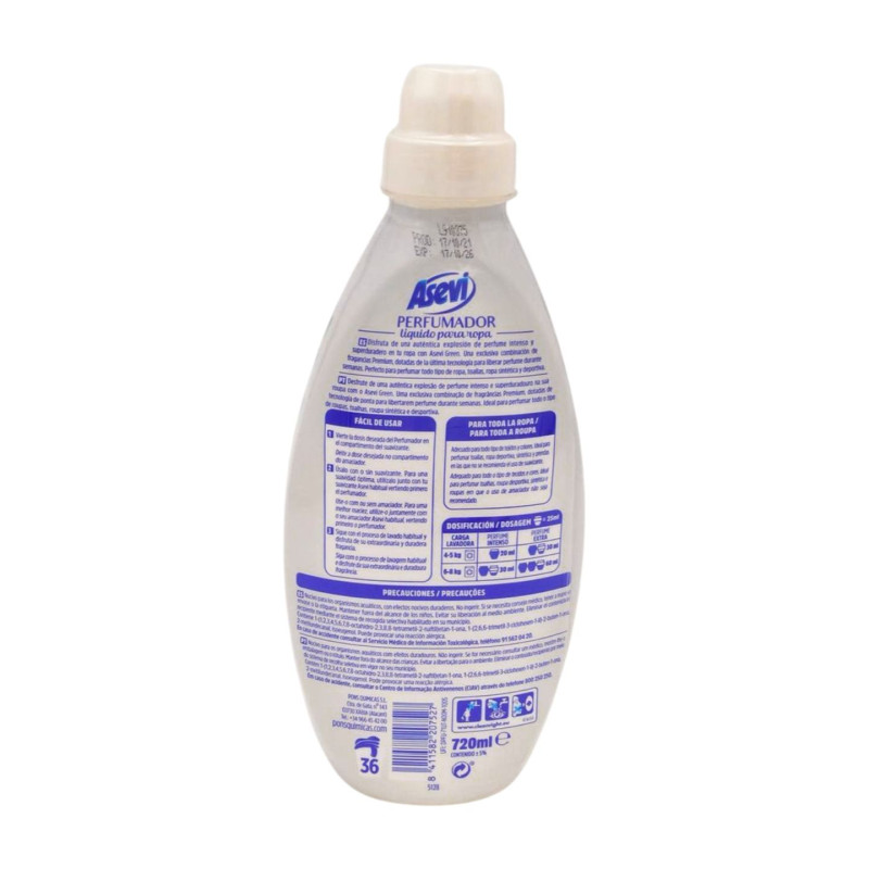 Perfumador Liquido Ropa Green 720 ml