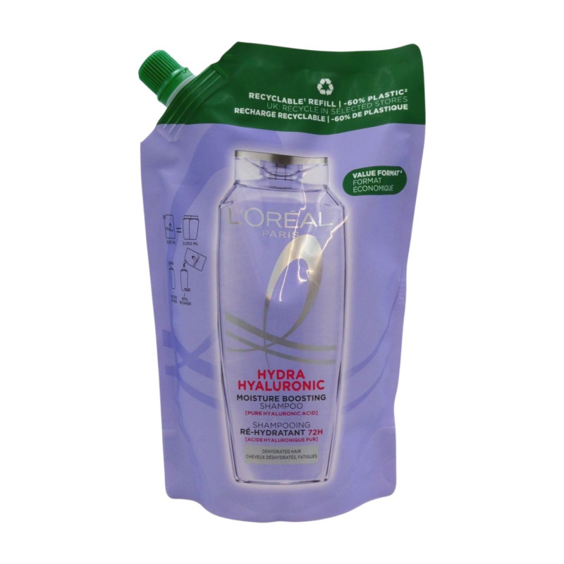 Champu Ecopack 500 ml Hialuronico 72 Horas Hidratacion