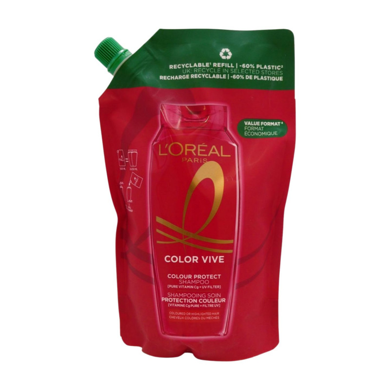 Champu Ecopack 500 ml Color-Vive Filtro UV