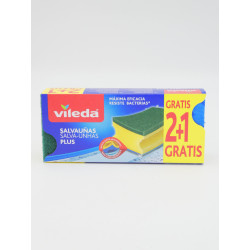 Estropajo Salvauñas Plus 2+1 Ud