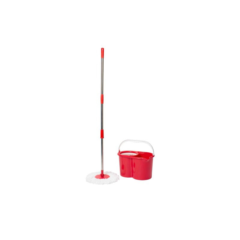 Pack (Cubo+Esc.+Palo+Moch.) Rojo