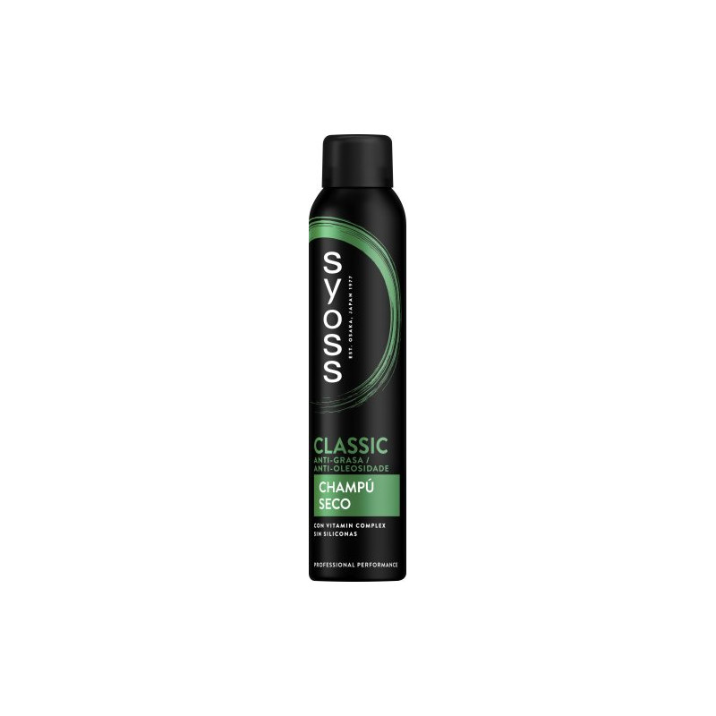Champu Seco Spray 200 ml Classic Antigrasa